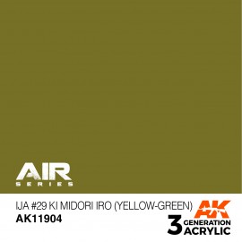 Acrylics 3rd generation IJA #29 Ki Midori iro (Yellow-Green)
