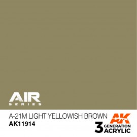 Acrylics 3rd generation A-21m Light Yellowish Brown