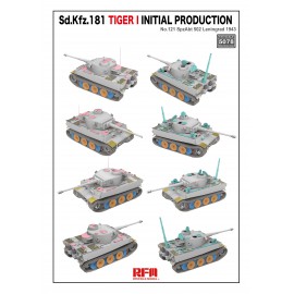 Ryefield model 1:35 ”Sd.KfZ.181Tiger I initial production No.121 with workable track links No 121”