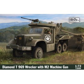 IBG Model 1:72 Diamond T 969 Wrecker with M2 Machinegun