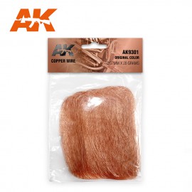 AK-Interactive Copper Wire 0.07mm x 20 grams ORIGINAL Color