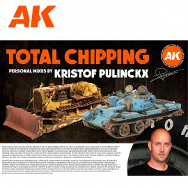 Acrylics 3rd generation Signature set Total chipping - Kristof Pulinckx set