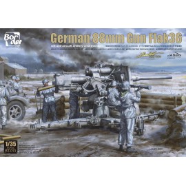 Border Model 1:35 German 88mm Gun Flak37