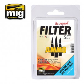 AMMO by Mig FILTER SET Winter and UN Vehicles