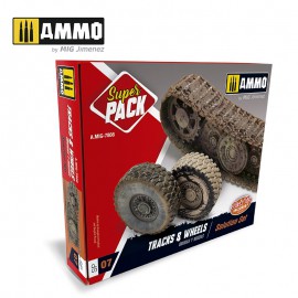 AMMO by Mig SUPER PACK Tracks & Wheels
