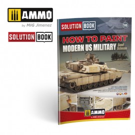 AMMO by Mig How to Paint Modern US Military Sand Scheme SOLUTION BOOK MULTILINGUAL BOOK