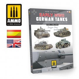 AMMO by Mig How to Paint Early WWII German Tanks ENGLISH, SPANISH
