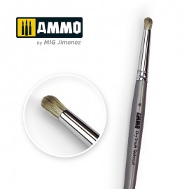 Ammo by Mig 6 AMMO Drybrush Technical Brush