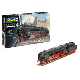 Revell 1:87 Express locomotive BR 02 & Tender 2 2 T30