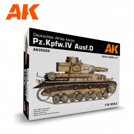 AK-Interactive 1:35 Pz.Kpfw.IV Ausf.D