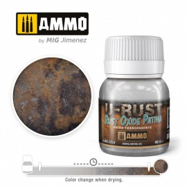 AMMO by Mig U-RUST Rust Oxide Patina (40mL)