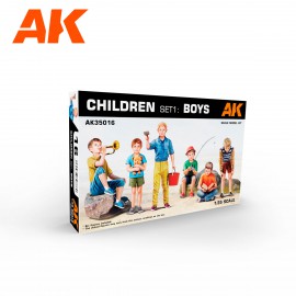 AK-Interactive 1:35 Children set 1: Boys
