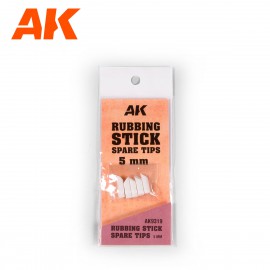 AK-Interactive Rubbing stick spare tips 5 mm