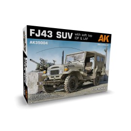 AK-Interactive 1:35 FJ43 SUV with Soft top IDF & LAF