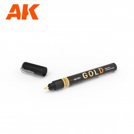 AK-Interactive Metallic liquid marker Gold marker