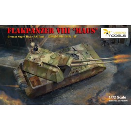 Vespid Models VS720005 1:72 Flakpanzer VIII Maus Metal barrel