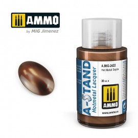 AMMO by Mig AMIG2422 A-STAND Hot Metal Sepia