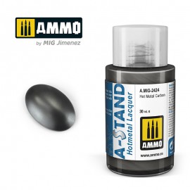 AMMO by Mig AMIG2424 A-STAND Hot Metal Carbon
