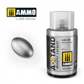 AMMO by Mig AMIG2305 A-STAND White Aluminium