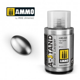 AMMO by Mig AMIG2323 A-STAND High Speed Silver
