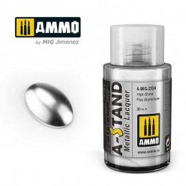 AMMO by Mig AMIG2324 A-STAND High-Shine Plus Aluminium