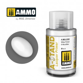 AMMO by Mig AMIG2352 A-STAND White Primer & Microfiller
