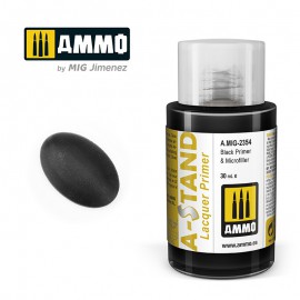 AMMO by Mig AMIG2354 A-STAND Black Primer & Microfiller