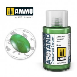 AMMO by Mig AMIG2404 A-STAND Transparent Green