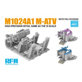 Ryefield model RM4801 1:48 M1024A1 M-ATV (mrap all terrain vehicle)