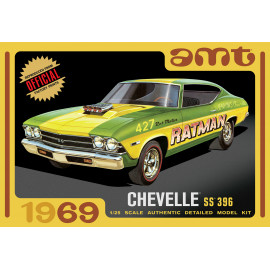 AMT AMT1138 1:25 1969 Chevy Chevelle Hardtop