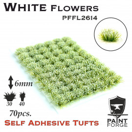 Paint Forge PFFL2614 White Flowers