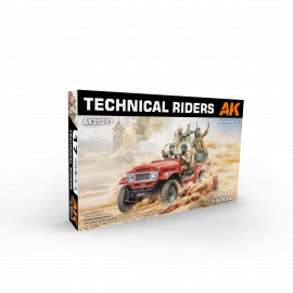 AK-Interactive AK35017 1:35 Technical riders