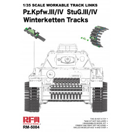 Ryefield model RM5084 1:35 Workable Winterketten Tracks for Pz.Kpfw. III/IV & StuG.III/IV