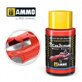 AMMO by Mig AMIG0312 Cobra Motor 50´s 60´s Rosso Corsa