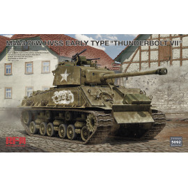 Ryefield model RM5092 1:35 M4A3 76W HVSS Early Type ”Thunderbolt VII”
