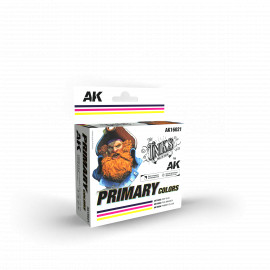 AK-Interactive AK16021 Primary Colors Set