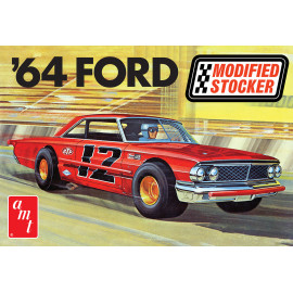AMT AMT1383 1:25 1964 Ford Galaxie Modified Stocker	
